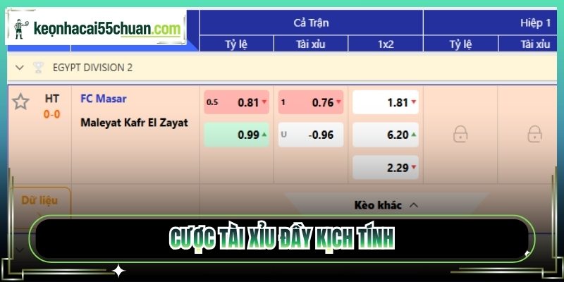 Phan Tich Keo Bong DaCược Tài Xỉu đầy kịch tínhTai Xiu 1